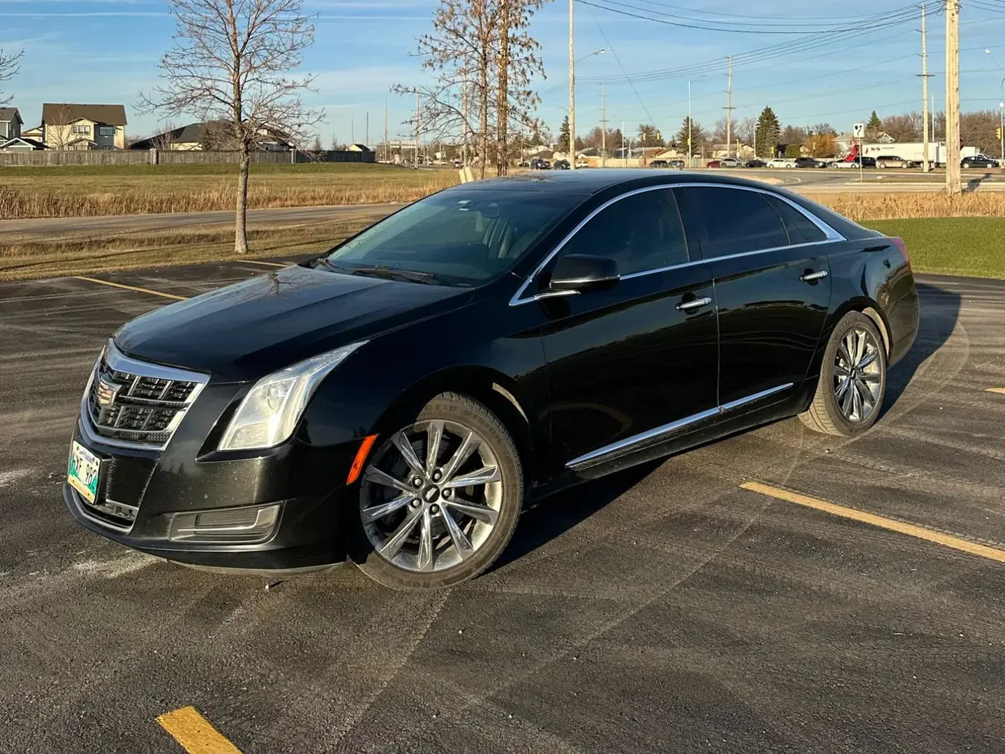 2017 Cadillac XTS, front three-quarter, Winnipeg